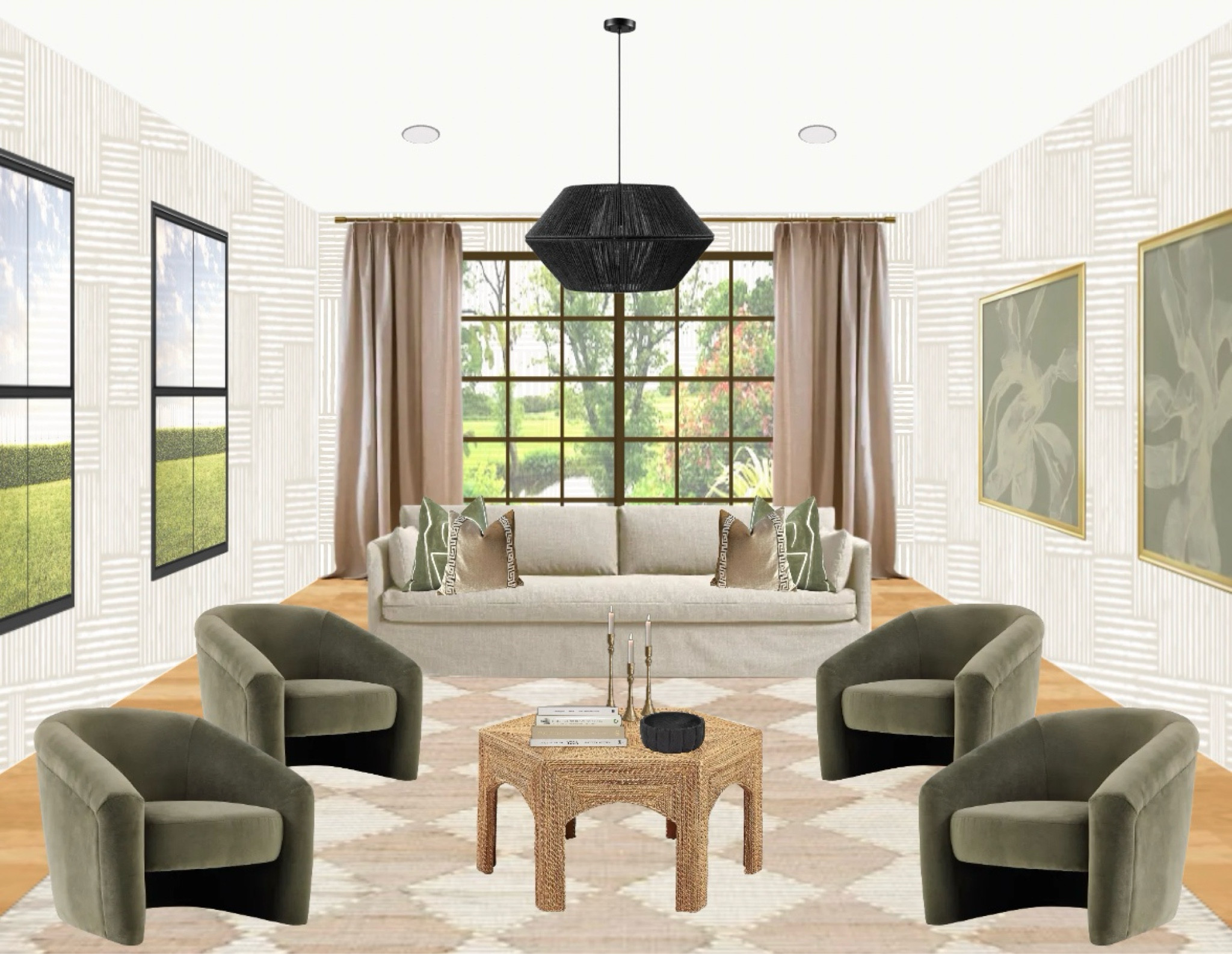 A modern living room design! 

#LTKHome #LTKStyleTip #LTKSaleAlert