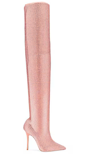 Logan Cuissardes Boot in Nude | Revolve Clothing (Global)