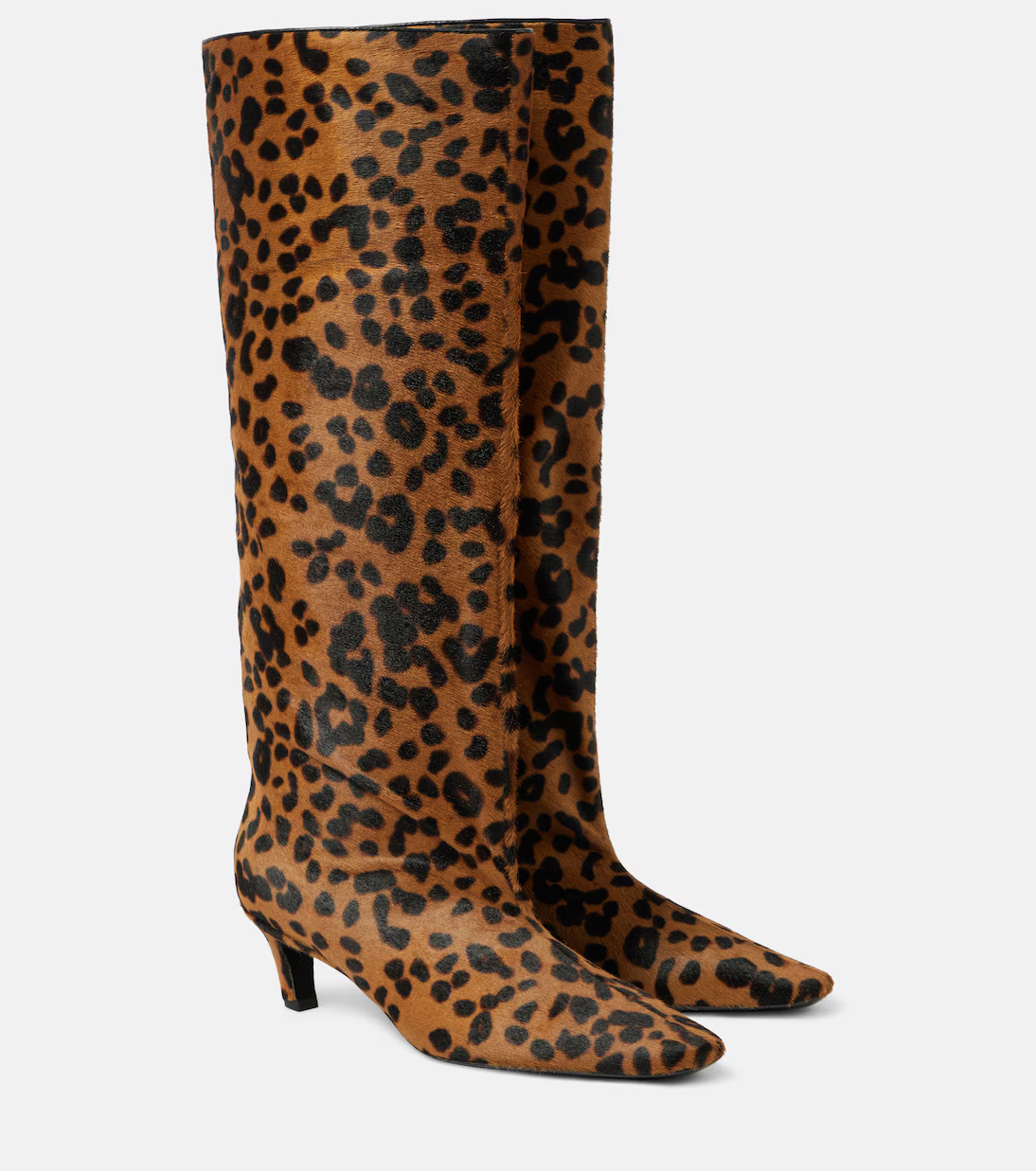 Wide Shaft calf hair knee-high boots | Mytheresa (US/CA)