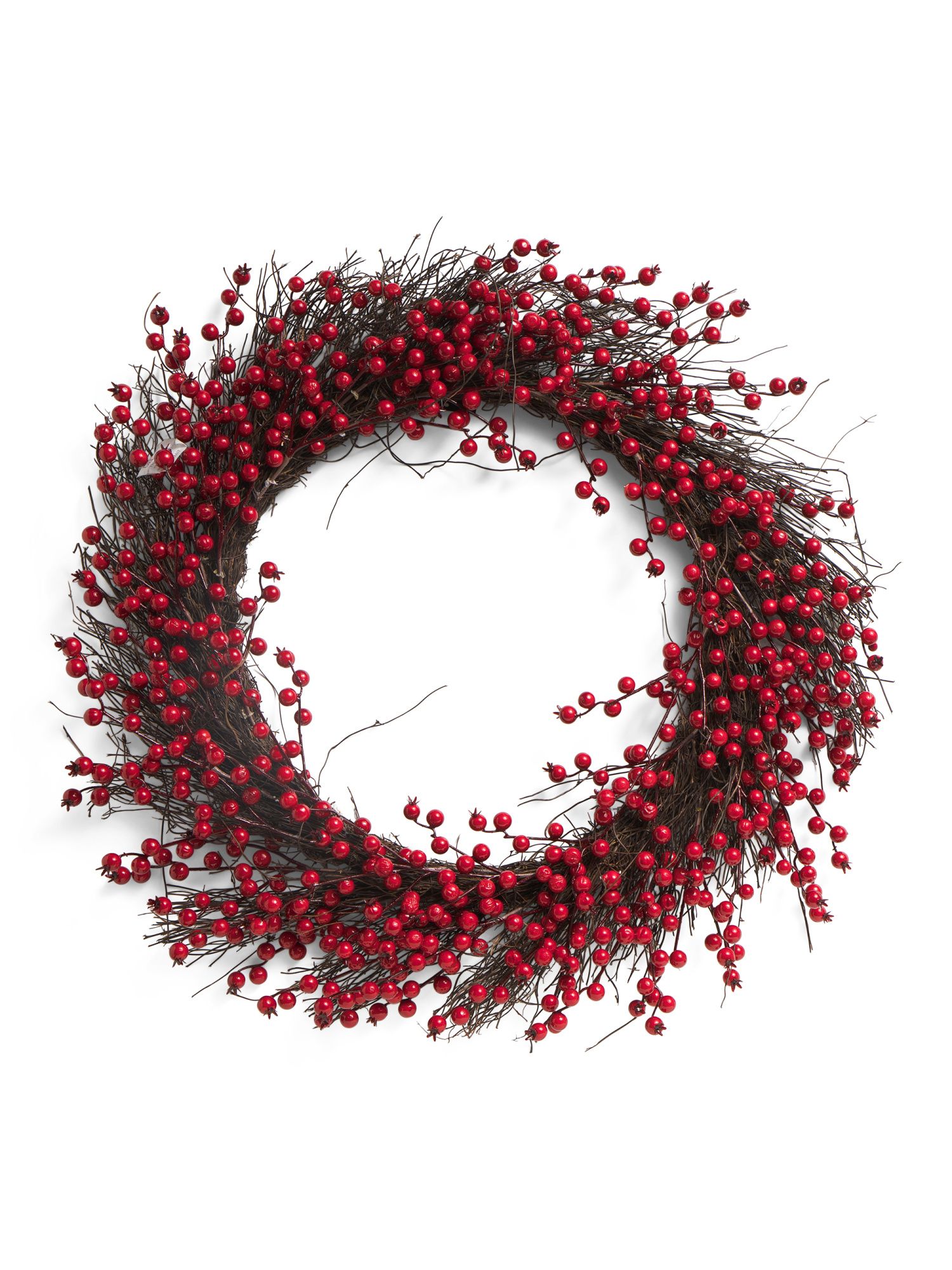 30in Berry Wreath | Plants & Planters | Marshalls | Marshalls