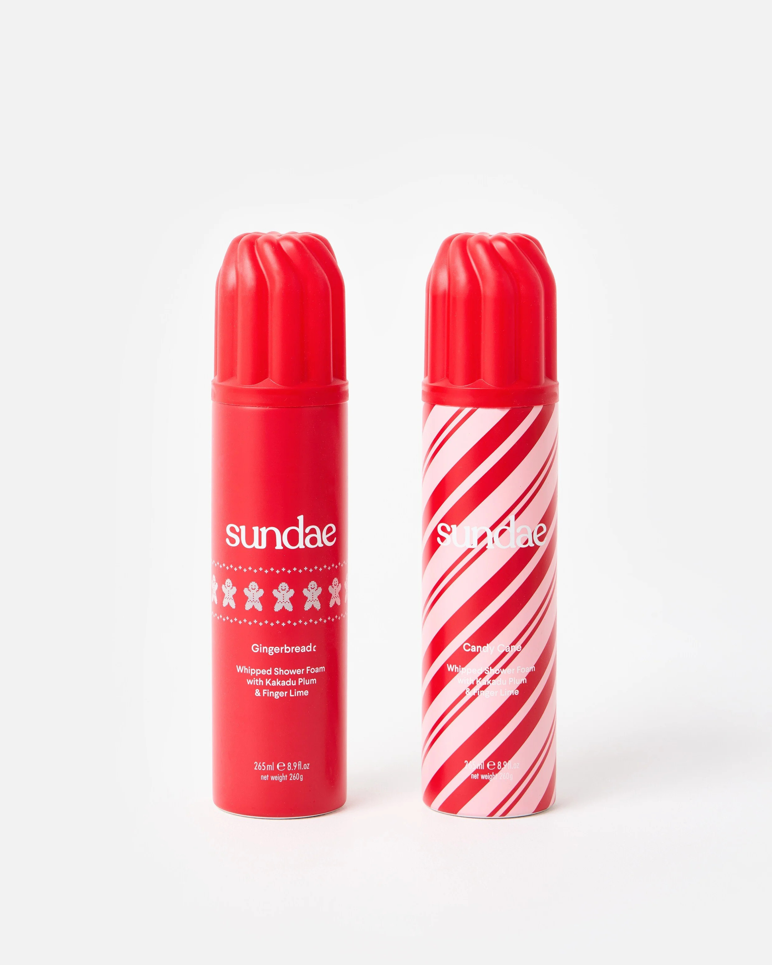 Sundae Christmas Shower Foam Set of Two | Oliver Bonas (Global)