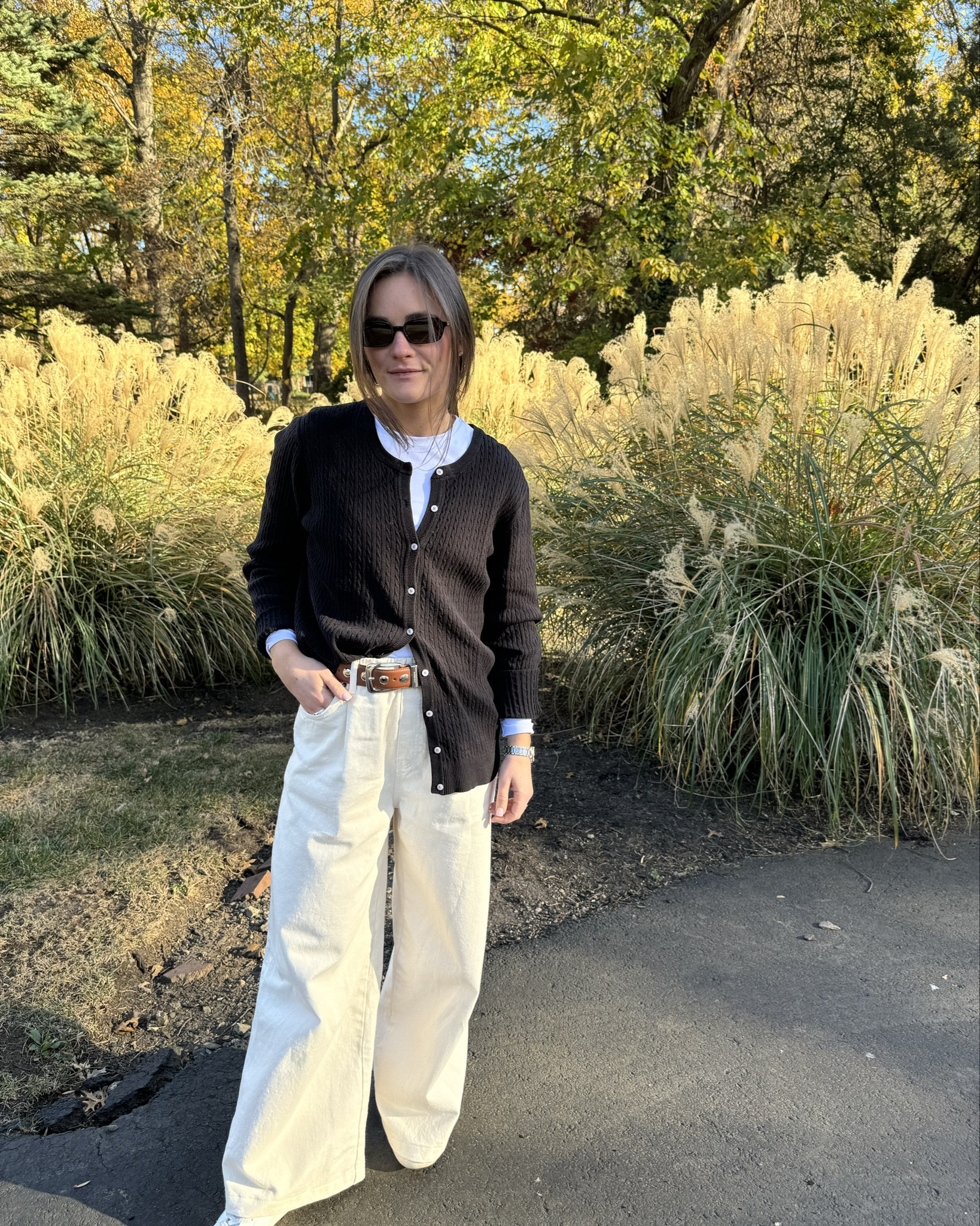 Loving hues of brown/cream. This sweater was an old Lilly Pulitzer in a size large. Linked similar but recommend going a size or two up for a similar look! 

#LTKSeasonal #LTKWorkwear #LTKFindsUnder50