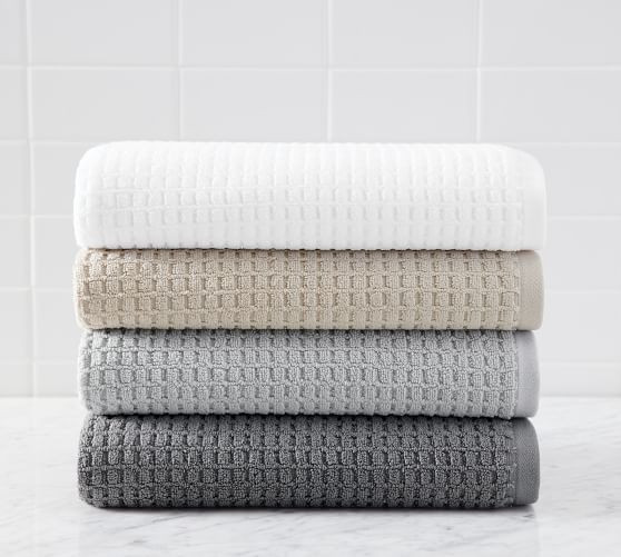 Organic Terry Waffle Towels | Pottery Barn (US)