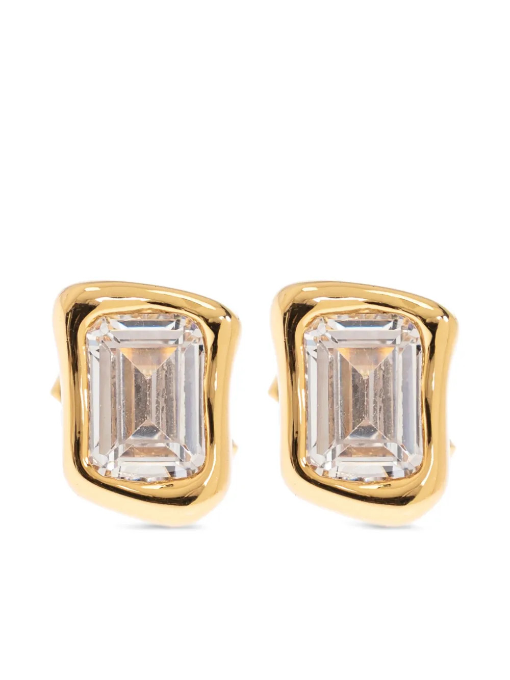 Kate Spade crystal-embellishment Earrings | Gold | FARFETCH | Farfetch Global