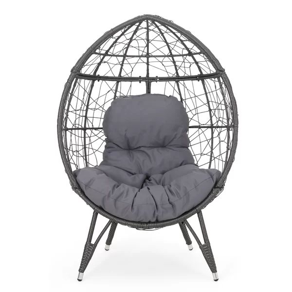 Burnam Wicker Teardrop Chair | Wayfair North America