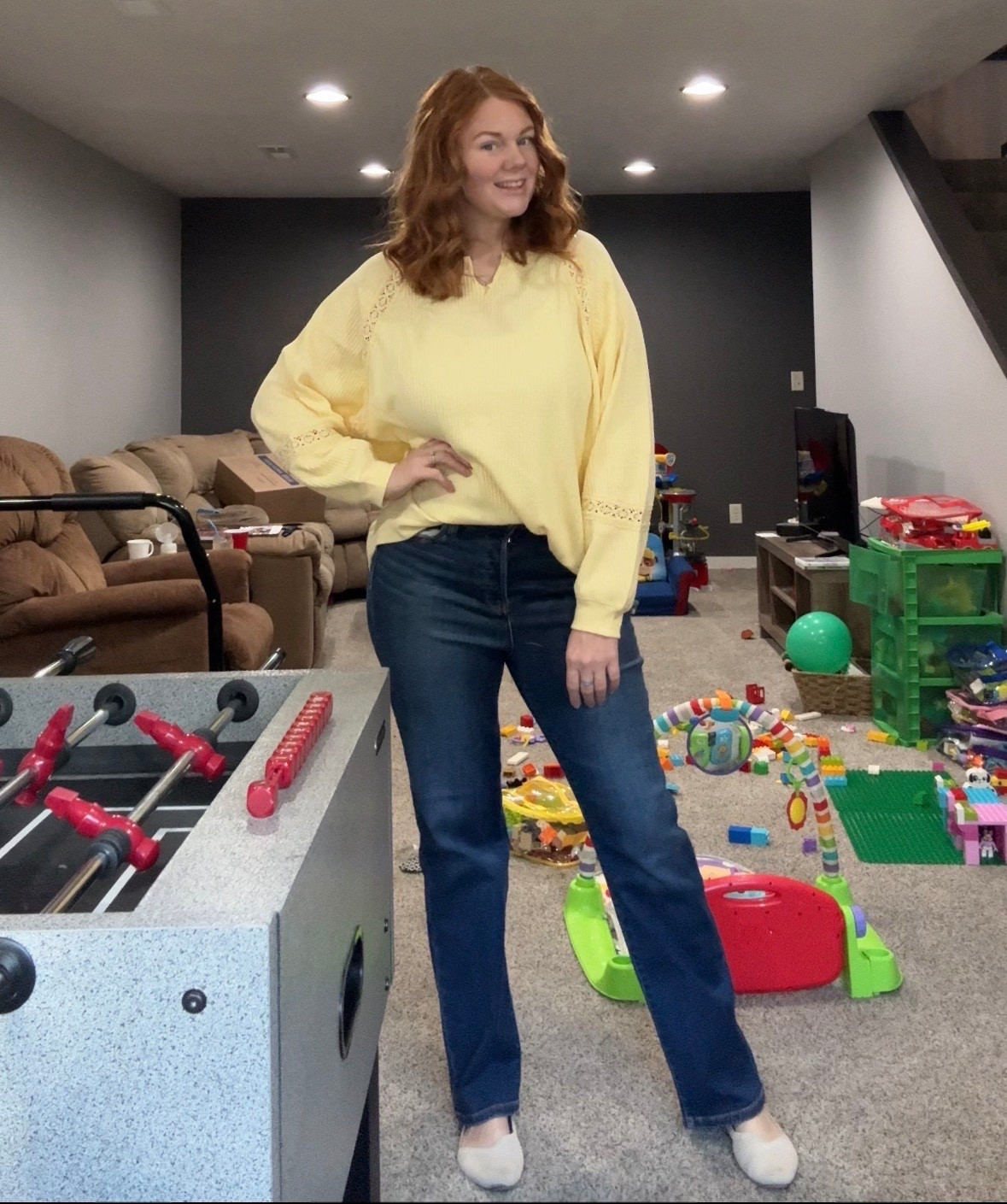 Baby shower ready! #babyshoweroutfit #outfitoftheday #getreadywithme #judybluedenim #kohls

#LTKootd #LTKmomlife #LTKgrwm