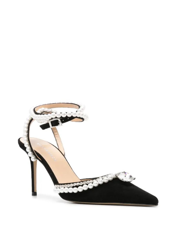 80mm crystal-embellished pumps | Farfetch Global
