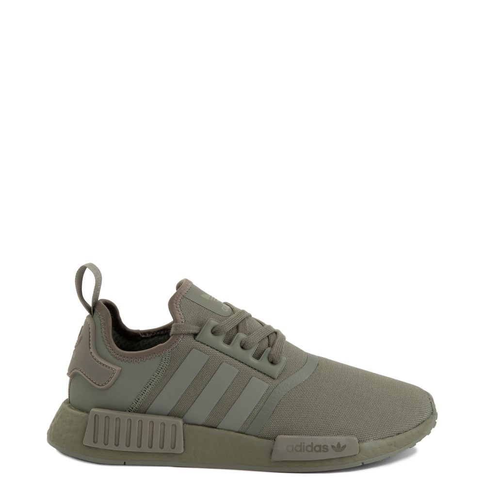 Mens adidas NMD R1 Athletic Shoe - Olive Monochrome | Journeys