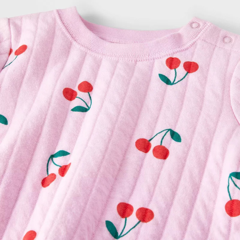 Baby Girls' Quilted Top & Bottom Set - Cat & Jack™ | Target