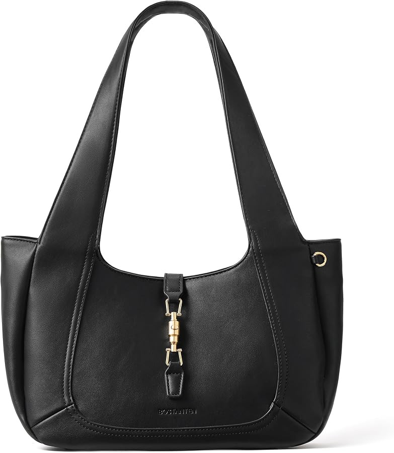 BOSTANTEN Suede Shoulder Bag for Women Vintage Purse Dumpling Tote | Amazon (US)