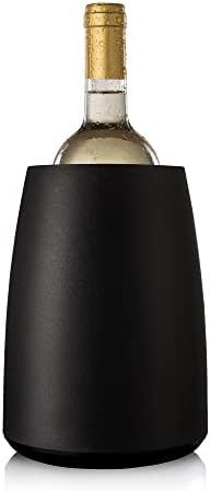 Vacu Vin Rapid Ice Elegant Wine Cooler - Black | Amazon (US)