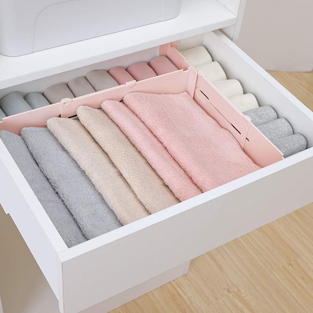Poeland Expandable Drawer Divider Organizer Drawer Separators Pack of 4 | Amazon (US)