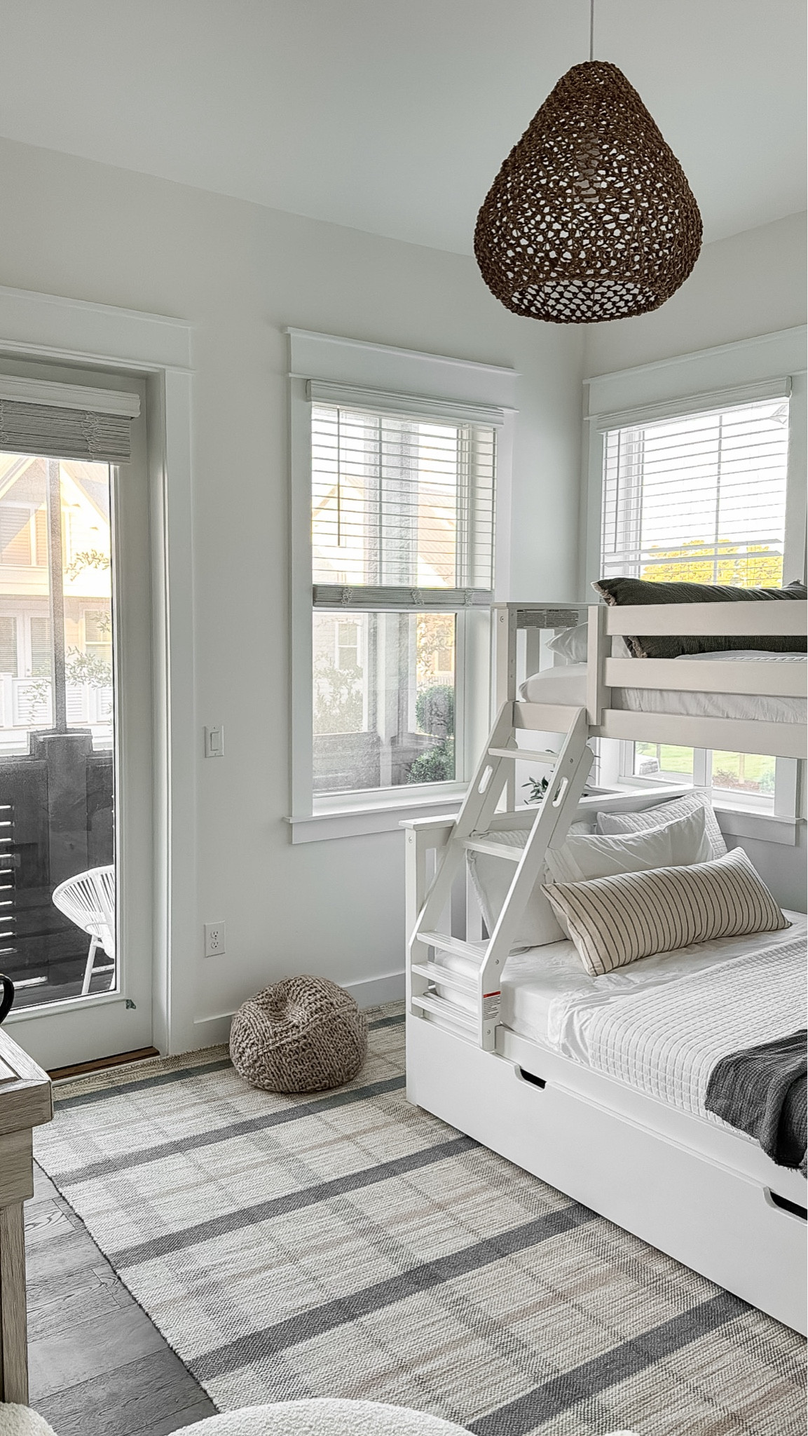  Sneak peak at our guest bunk room at our beach house! Still a work in progress but loving how this space has turned out so far! The bunk bed also has a trundle that pulls from the bottom 😍

#LTKHome #LTKSaleAlert #LTKStyleTip