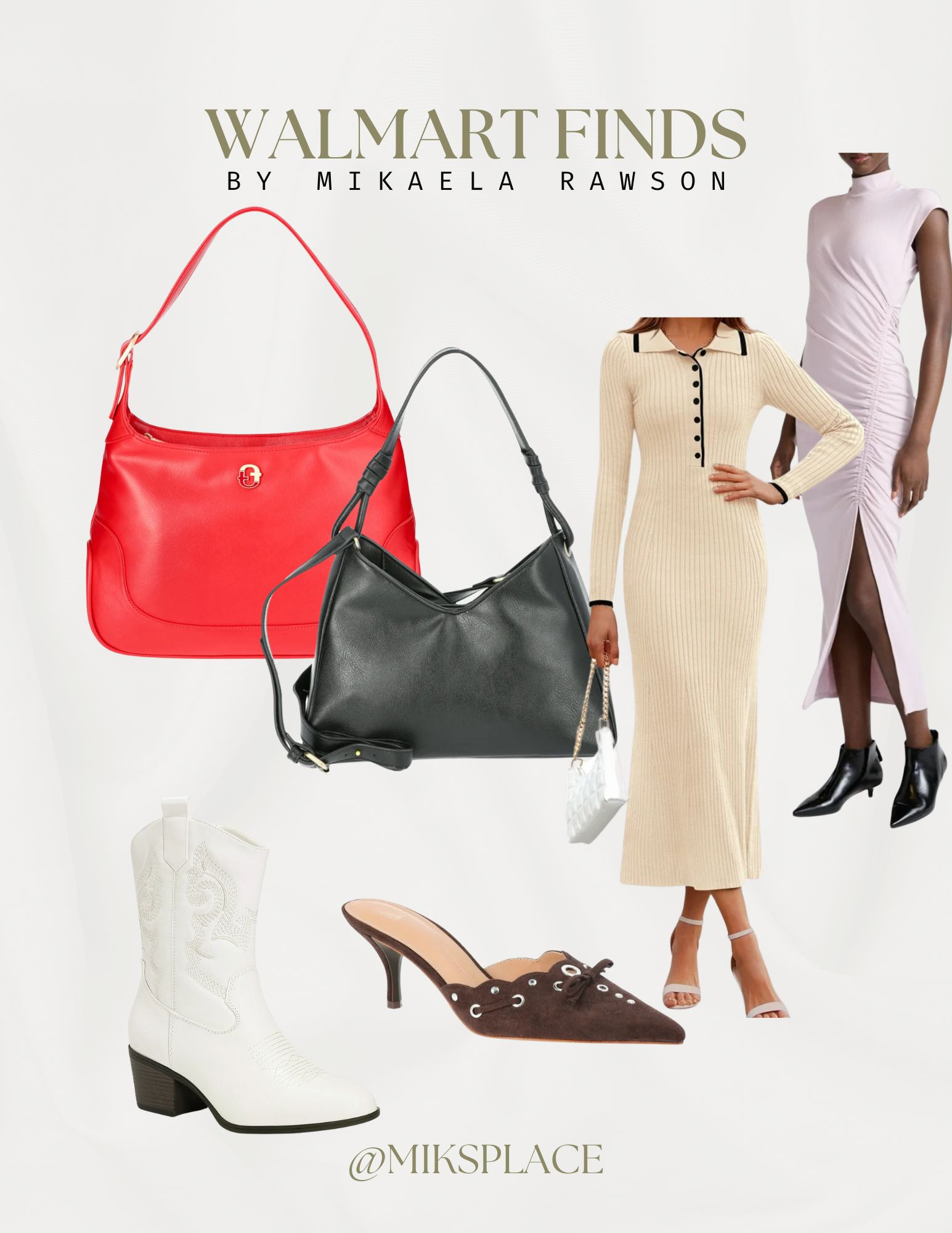 I'm obsessed with all these finds from Walmart! The red bag is a personal fav! 
#WalmartFinds #WalmartFashion #WalmartStyle #AffordableStyle #BudgetFriendlyFashion #WalmartWardrobe #ClosetFavorites #FallWardrobeStaples #AffordableOOTD #EverydayStyleInspo #FallFashionFinds #WardrobeEssentials #EffortlessStyle #AffordableChic #WalmartDeals 

 #LTKSeasonal #LTKSaleAlert #LTKStyleTip