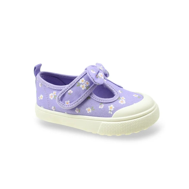 Wonder Nation Baby Girl T-Strap Shoe | Walmart (US)