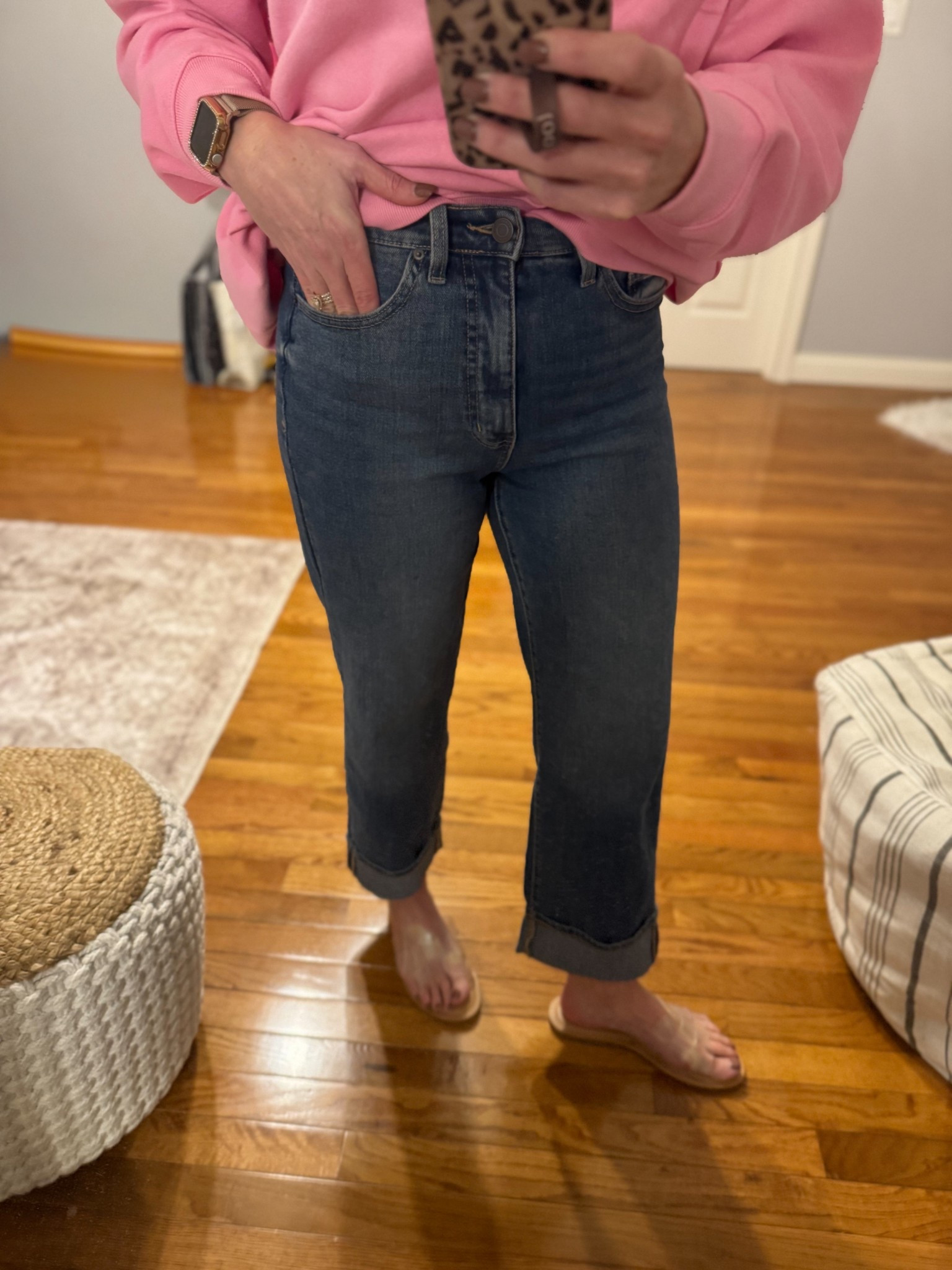 These Walmart jeans fit amazingly! They won’t last long… sell out risk ‼️ Wearing my true size 4. Tts  


#LTKOver40 #LTKootd #LTKgrwm