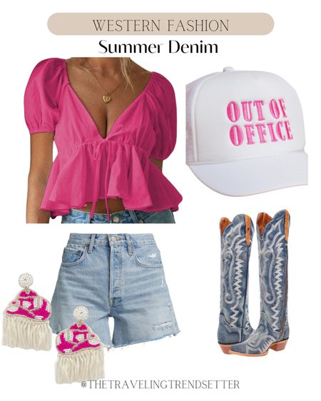 CMA outfit idea - summer western fashion outfit for a concert 

#LTKFindsUnder50 #LTKFindsUnder100 #LTKStyleTip