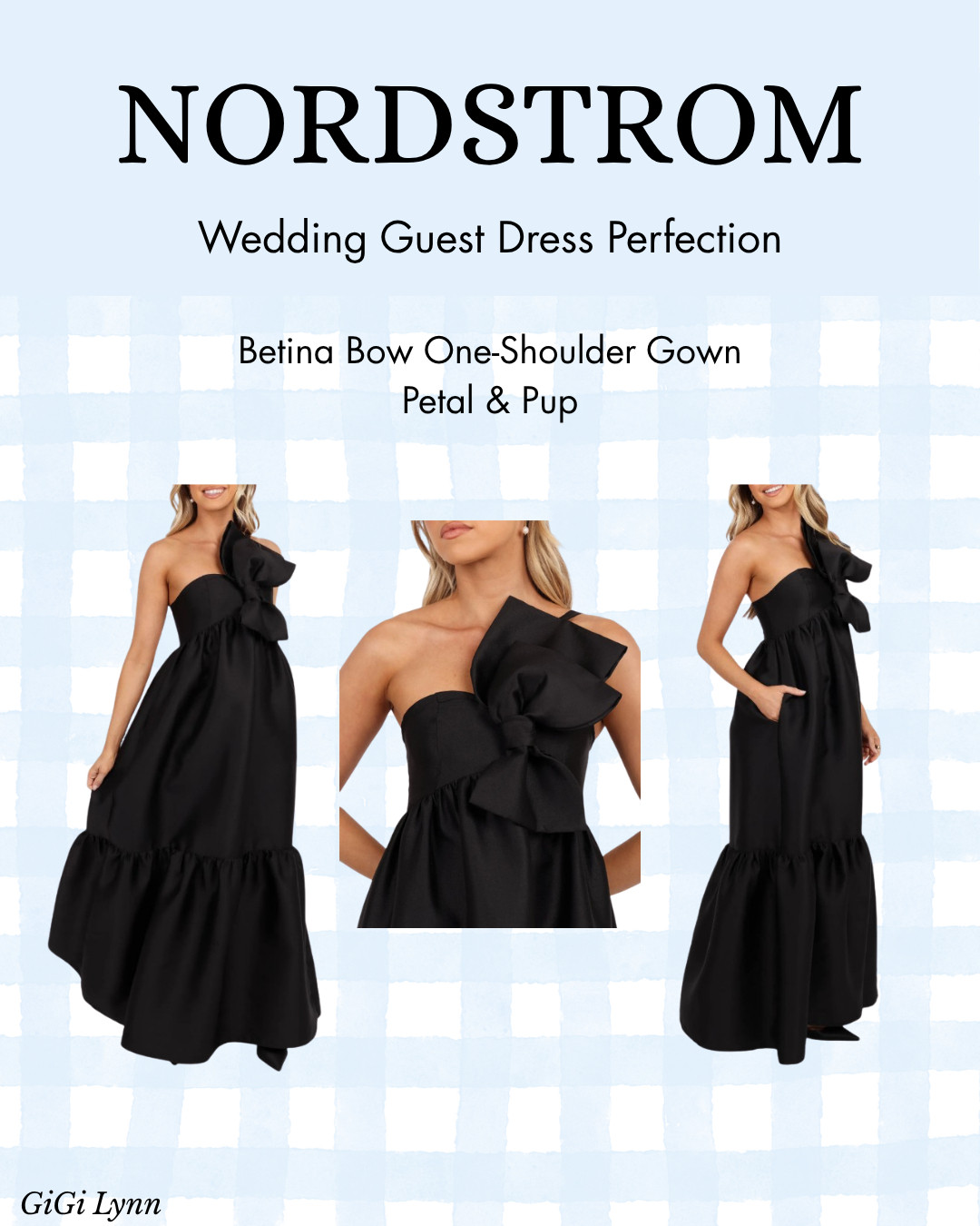✨ THE DRESS THAT MAKES AN ENTRANCE ✨

If you're searching for the perfect wedding guest dress, formal event gown, or vacation evening look, the Betina Bow One-Shoulder Gown from Petal & Pup is absolutely stunning. Available in black, blue, and dusty rose, this elegant silhouette combines timeless sophistication with a modern statement bow detail.

💕 One-shoulder design
💕 Elegant statement bow
💕 Flattering, feminine silhouette
💕 Perfect for weddings, galas, and special events
💕 Available in multiple gorgeous colors

Whether you're attending a wedding, engagement party, formal dinner, holiday event, or special celebration, this gown delivers that effortlessly elevated look that photographs beautifully and turns heads.

#PetalAndPup #WeddingGuestDress #FormalDress #EveningGown #WeddingStyle #SpecialOccasionDress #LTKFashion #FashionFinds #OccasionWear #StyleInspiration 

 #LTKWedding