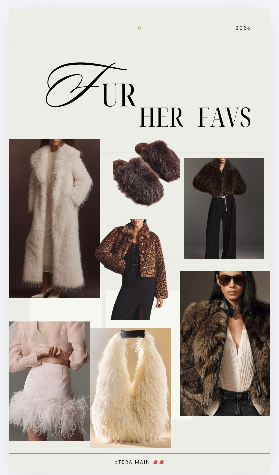 🥂 season of FUR her Favs 🥂
💋💋💋

#anthropologie

#LTKootd #LTKSeasonal #LTKSaleAlert