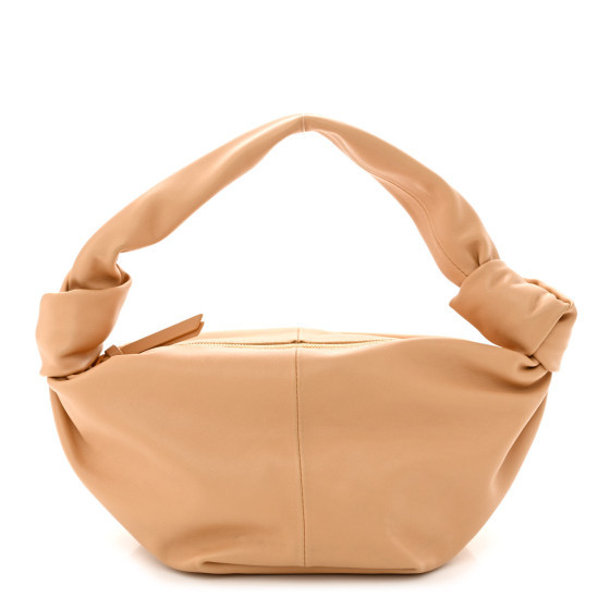 Calfskin Mini Double Knot Bag Almond | FASHIONPHILE (US)