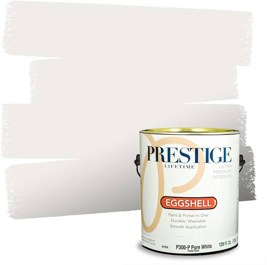 PRESTIGE Paints Interior Paint and Primer In One, 1-Gallon, Eggshell, Comparable Match of Sherwin... | Amazon (US)
