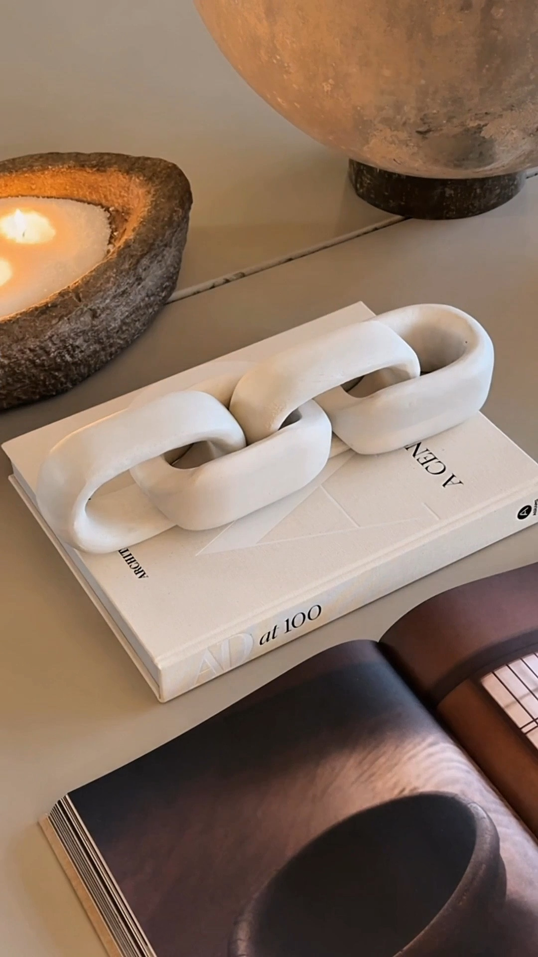 These marble chains are the perfect addition to any coffee table! 

Marble home decor accents neutral home modern home favorites trending home decor must haves coffee table styling 

#LTKHome #LTKFindsUnder100 #LTKSeasonal