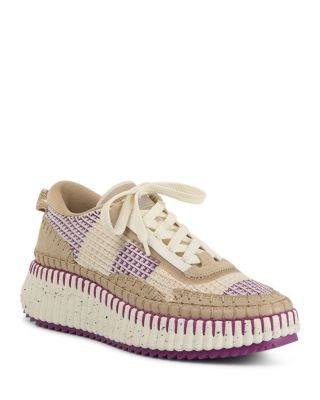 ChloéWomen's Nama Woven Platform Low Top Sneakers | Bloomingdale's (US)