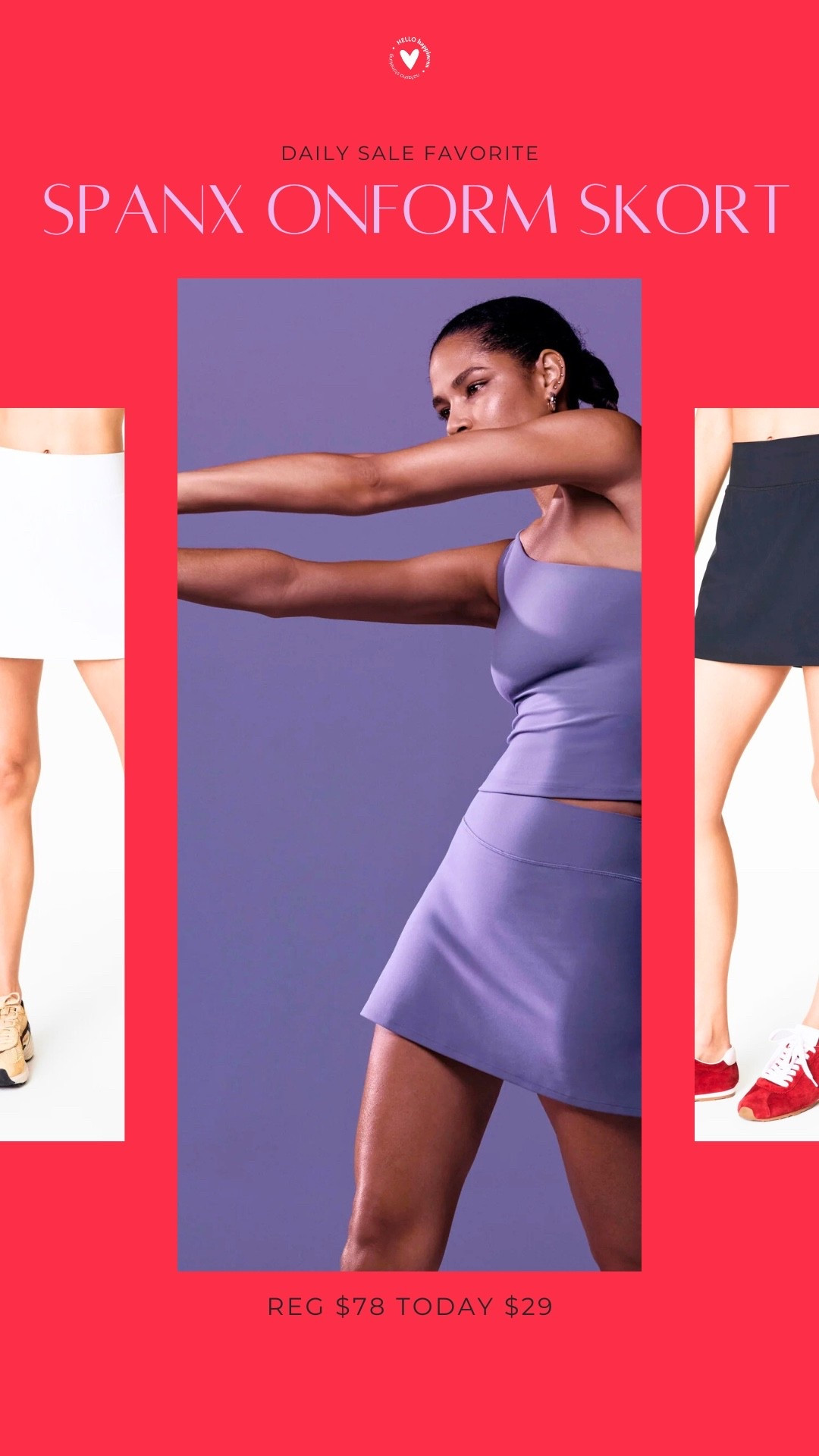 daily sale fav | spanx skort 

#LTKActive #LTKSaleAlert