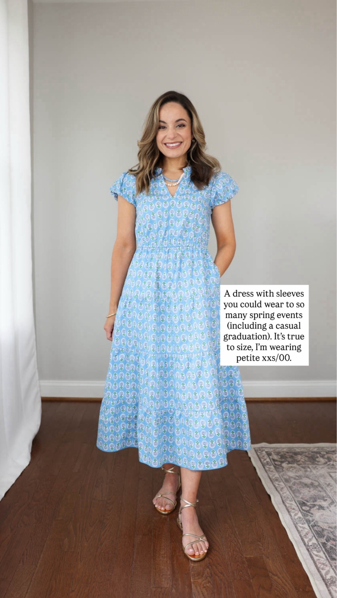 A round up of petite-friendly dresses and skirts that are still in stock (for now). 

Blue midi dress (J.Crew Factory): petite xxs/00 

My measurements for reference: I’m 4’10” and 105lbs. My bust, waist, and hip measurement is 32”, 24”, and 36”.