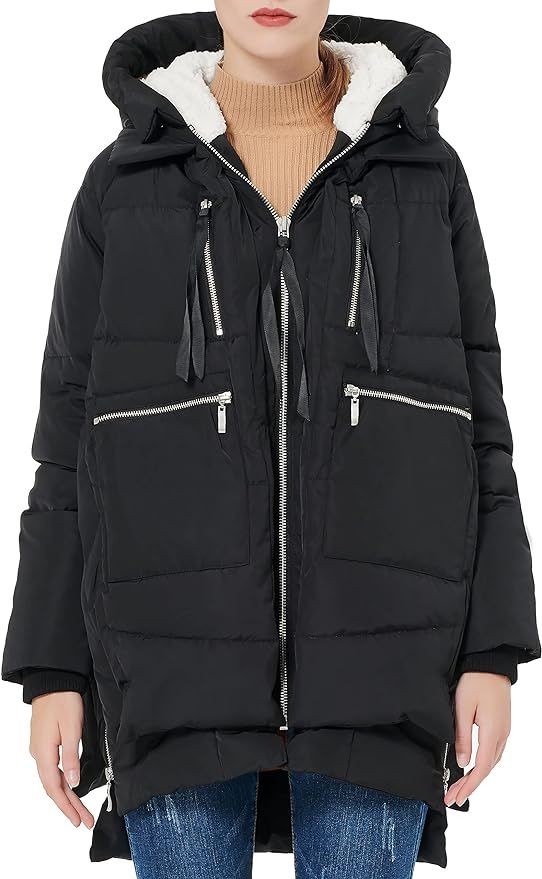 Amazon.com: Orolay Women's Thickened Down Jacket : Clothing, Shoes & Jewelry | Amazon (US)