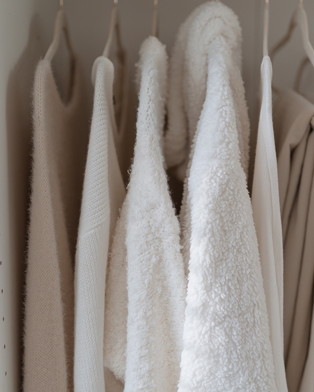 quiet tones and familiar favorites, hung where we can see them and reach for them easily

#LTKootd #LTKSeasonal #LTKdayinmylife