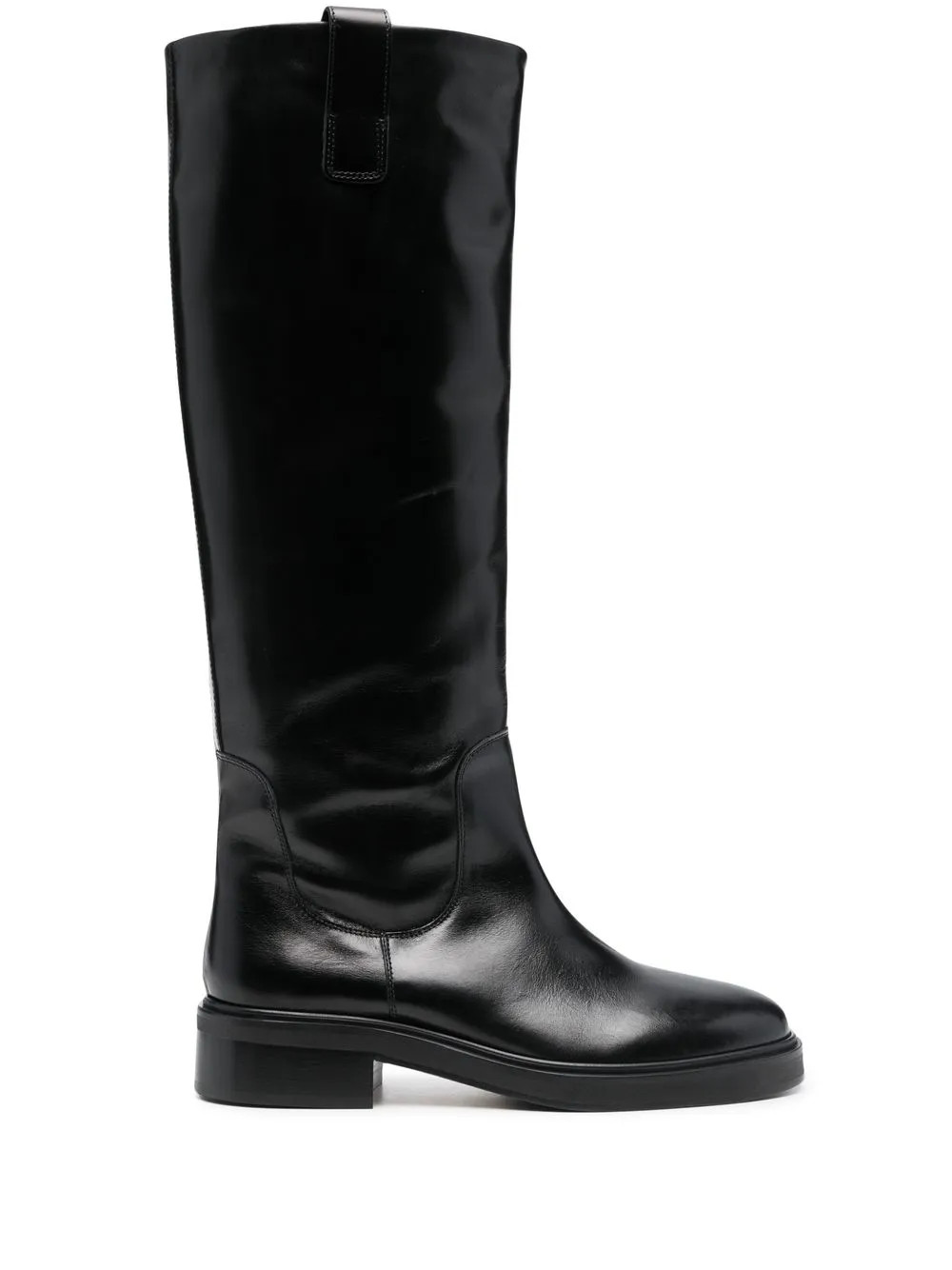 Aeyde Kniehohe Stiefel | Schwarz | FARFETCH DE | Farfetch Global