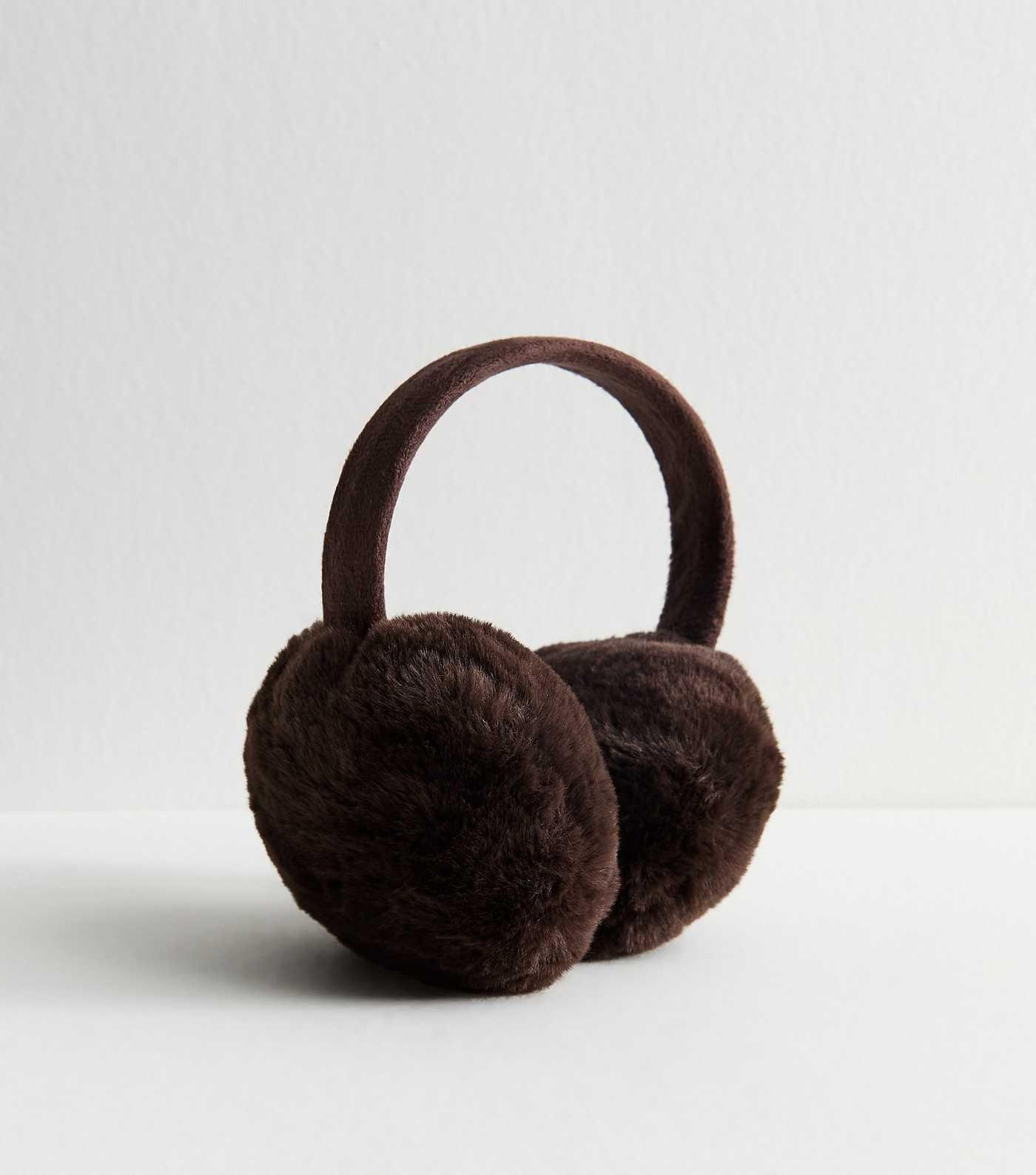 Brown Faux Fur Ear Muffs | New Look | New Look (UK)