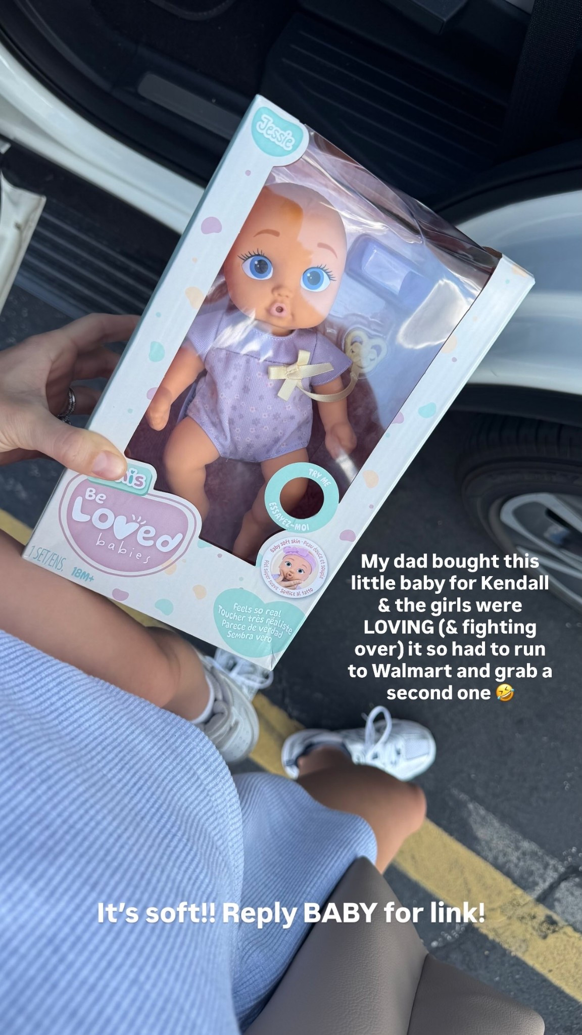 My dad bought this little baby for Kendall & the girls were LOVING (& fighting over) it so had to run to Walmart and grab a second one 🤣  It’s soft!!

#LTKmomlife #LTKBaby #LTKKids