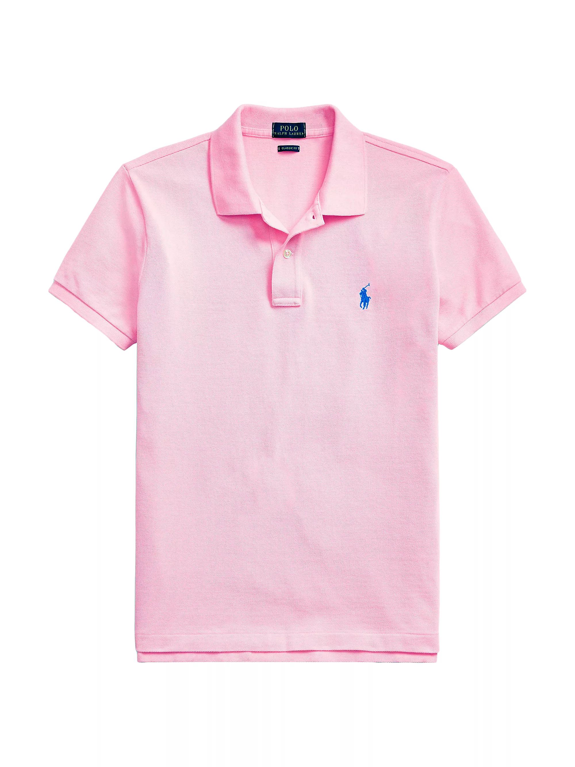 Basic Cotton Embroidered Logo Polo Shirt | Saks Fifth Avenue