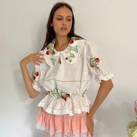 strawberry Cupcake Reworked Shirt | Etsy (US)