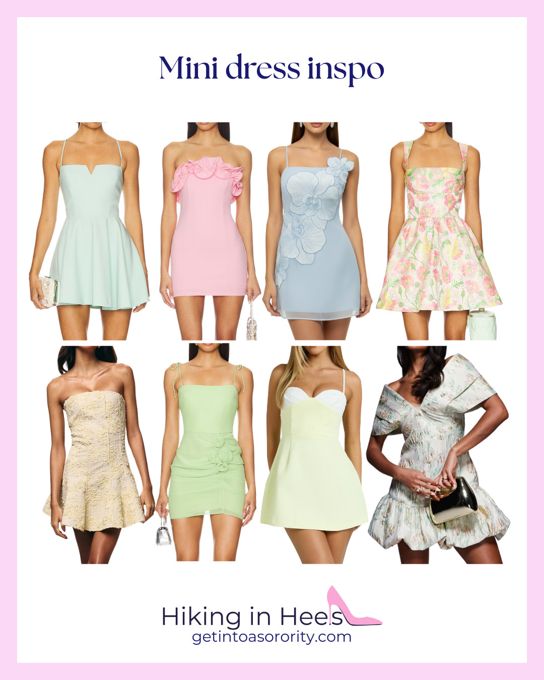 It’s never too early to make sure you look and feel your very best for recruitment 💕 Obsessed with these for fall rush, but these would be so adorable for graduation events, sports banquets, and sorority mom’s weekends as well!! 

 #LTKValentine #LTKootd #LTKSeasonal