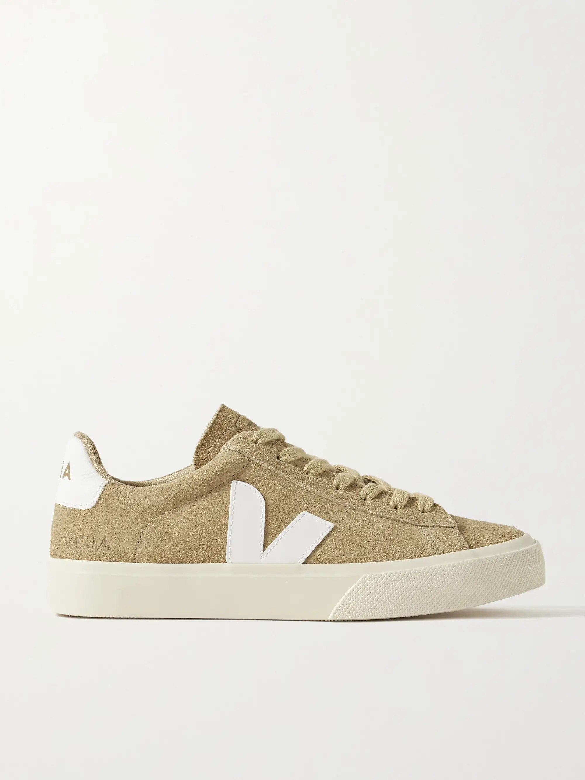 Campo leather-trimmed suede sneakers | NET-A-PORTER (UK & EU)