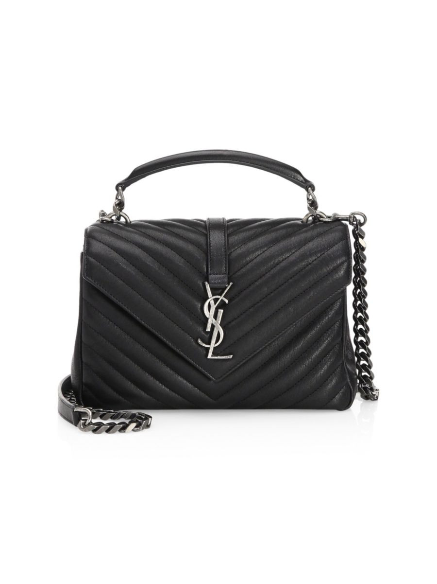 Saint Laurent Medium Collège Matelassé Leather Bag | Saks Fifth Avenue
