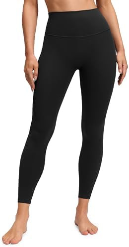 CRZ YOGA Butterluxe No Front Seam Yoga Leggings 25" - High Waisted Womens Lounge Pants Pilates Wo... | Amazon (US)