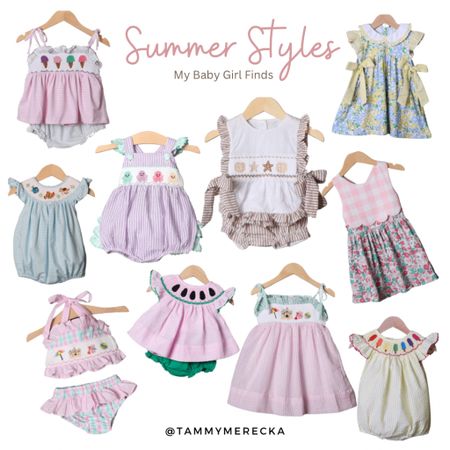 Cutest Baby Girl styles for Summer!



#LTKKids #LTKFindsUnder50 #LTKBaby