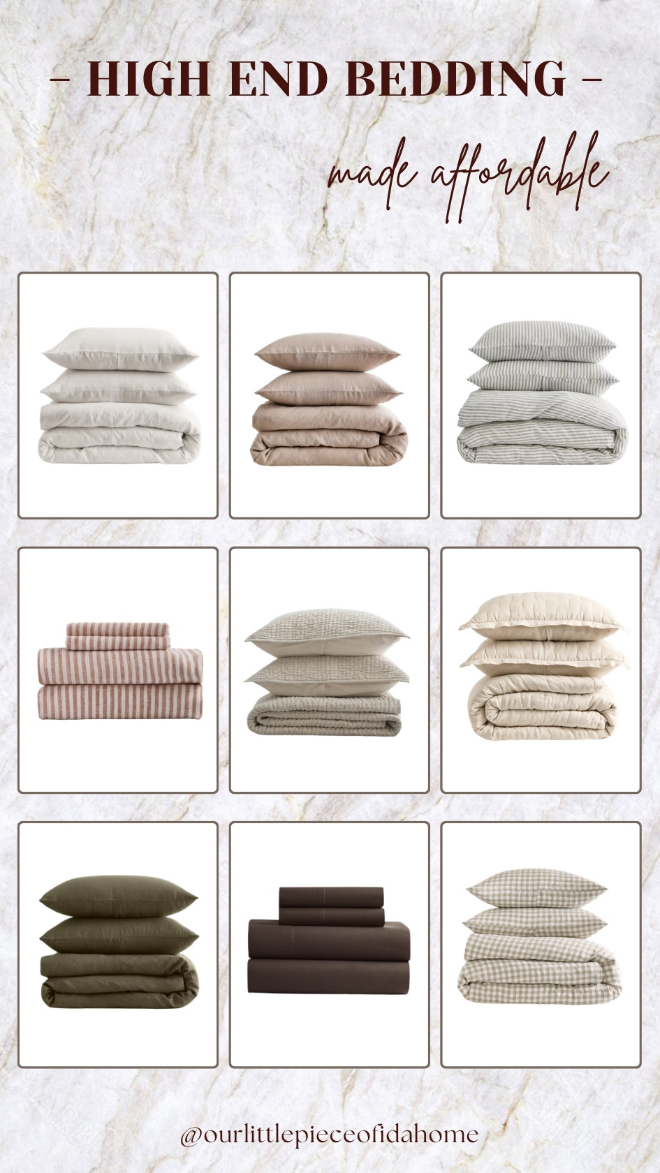 I’ve been finding so many beautiful bedding pieces lately that give that relaxed, high-end linen look without the luxury price tag. Soft neutrals, subtle stripes, and timeless patterns that layer together so effortlessly.

I always look for bedding that feels comfortable, elevated, and easy to live with day to day, and these are the sets I keep coming back to. Everything is linked here for an easy bedroom refresh.
@Quince 

 #LTKU #LTKHome #LTKSaleAlert