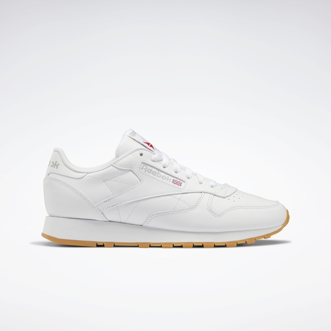 Reebok Unisex Classic Leather Shoes in Ftwr White/Pure Grey 3/Reebok Rubber Gum-03 Size M 12 / W 13. | Reebok (US)