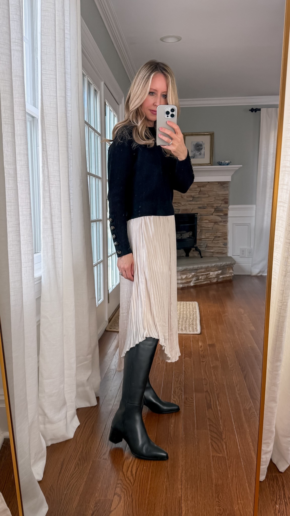 My boots are on sale!  I love these knee high boots. The 2.5” block heel makes these the perfect heel height for all day wear. Take a half size up to wear with socks. 


#LTKootd #LTKSaleAlert #LTKOver40