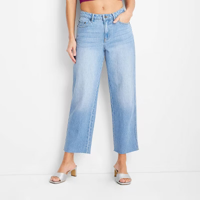 Women's High-Rise Straight Leg Denim Pant - Future Collective™ with Gabriella Karefa-Johnson Li... | Target