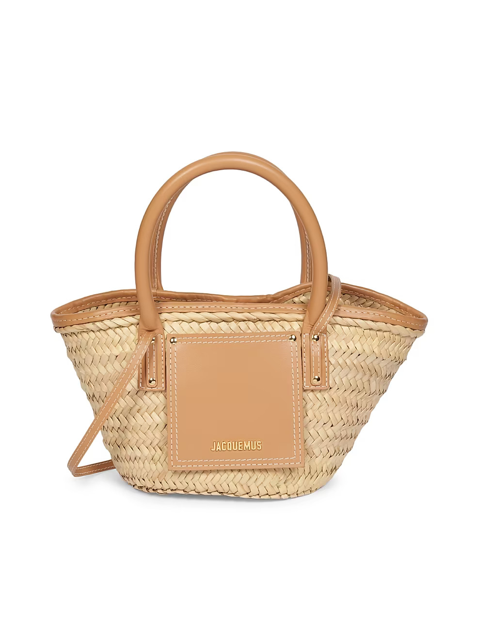 Jacquemus Le Petit Panier Straw Basket Bag | Saks Fifth Avenue