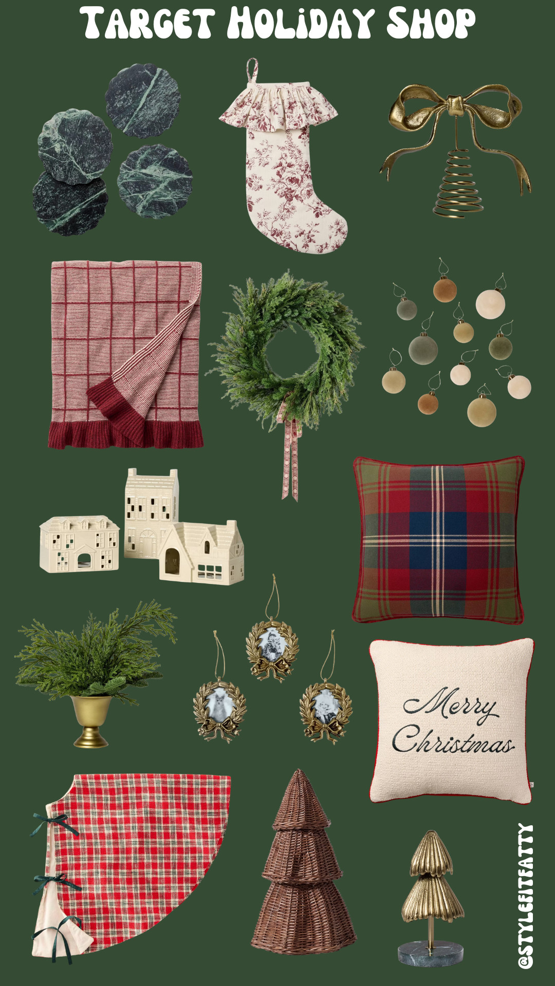 Holiday collections just dropped at Target! Can't wait to decorate our new home for Christmas :) #targetholiday #holidaycollection #christmasdecor 

 #LTKSeasonal #LTKHome #LTKFindsUnder100