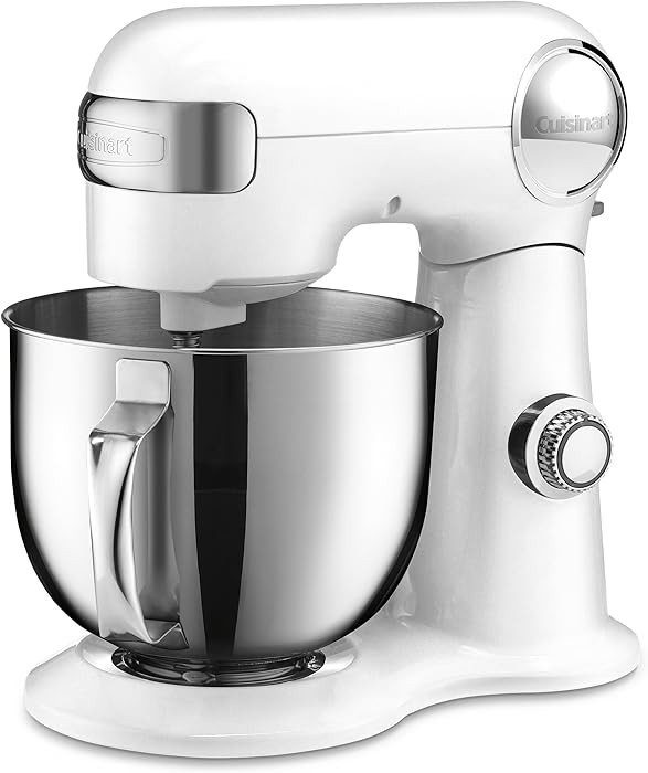 Cuisinart Stand Mixer, 12 Speed, 5.5 Quart Stainless Steel Bowl, Chef’s Whisk, Mixing Paddle, D... | Amazon (US)