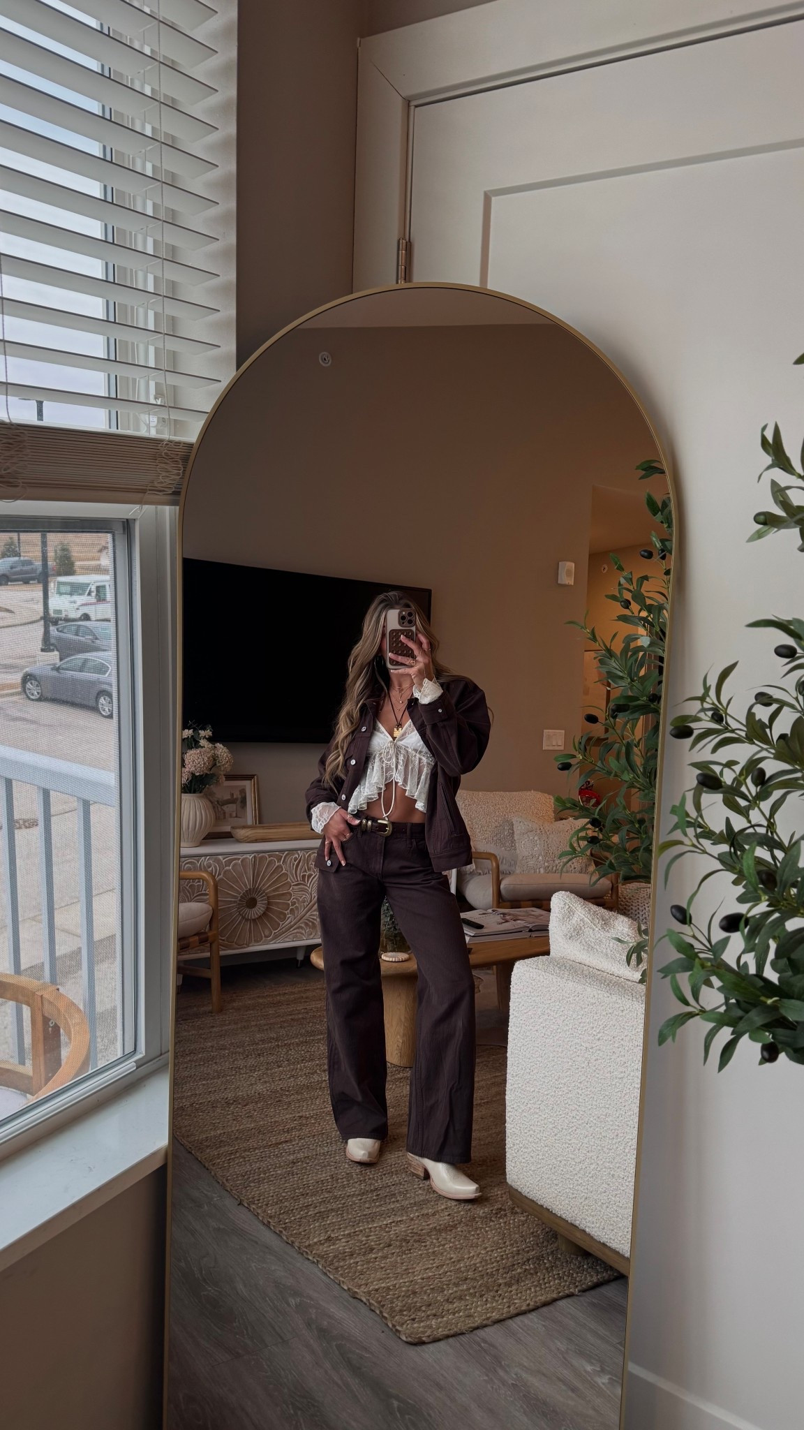 medium jacket 
24 jeans 