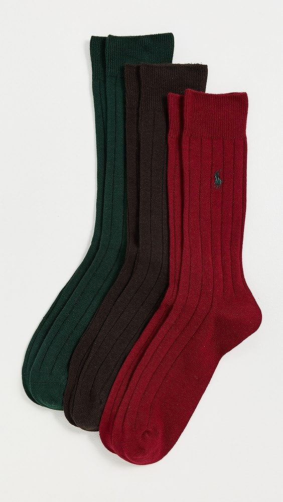 Cotton Rib Socks 3 Pack | Shopbop